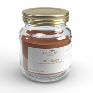 Mucílago: Extracto de pulpa de cacao